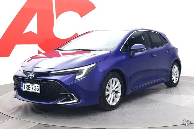 Toyota Corolla Hatchback 1,8 Hybrid Launch Edition - RUOSTESUOJATTU / ÄÄNIERISTYSTÄ LISÄTTY / KAHDET RENKAAT / ETÄ VIILENNYS JA LÄMMITYS / UUSI 140HP MALLI Image 1